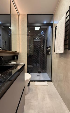 Studio à venda com 35m², 1 quarto e sem vaga Studio à venda com 35m², 1 quarto e sem vagaBanheiro social