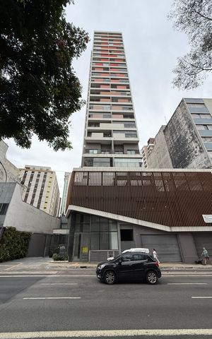 Studio à venda com 35m², 1 quarto e sem vaga Studio à venda com 35m², 1 quarto e sem vagaFachada
