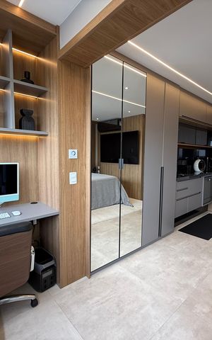 Studio à venda com 35m², 1 quarto e sem vaga Studio à venda com 35m², 1 quarto e sem vagaStudio