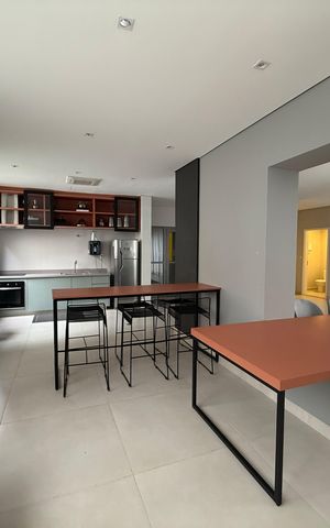 Studio à venda com 35m², 1 quarto e sem vaga Studio à venda com 35m², 1 quarto e sem vagaÁrea comum - Salão de festas