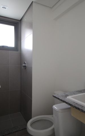 Apartamento à venda com 55m², 1 quarto e 1 vagaBanheiro da Suíte 1