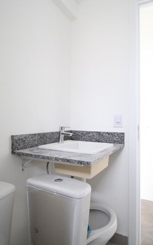 Apartamento à venda com 55m², 1 quarto e 1 vagaBanheiro da Suíte 1