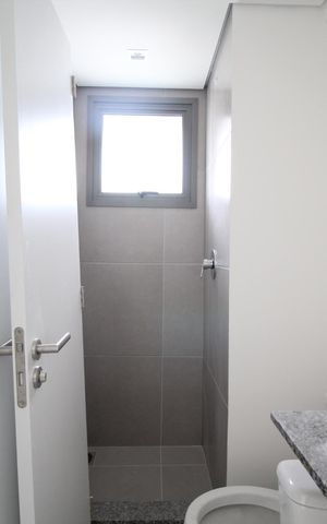 Apartamento à venda com 55m², 1 quarto e 1 vagaBanheiro da Suíte 1