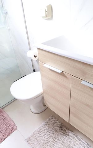 Apartamento para alugar com 80m², 3 quartos e 2 vagasBanheiro Social