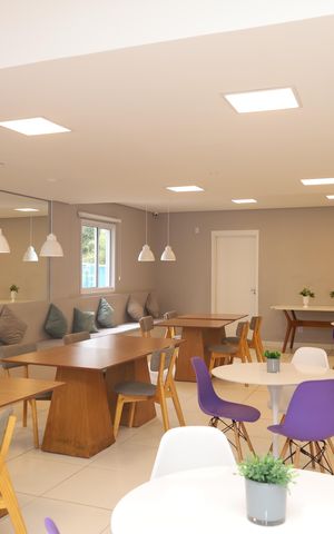 Apartamento à venda com 43m², 2 quartos e sem vagaÁrea comum - Salão de festas
