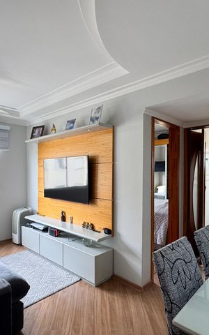 Apartamento à venda com 54m², 2 quartos e 1 vaga Apartamento à venda com 54m², 2 quartos e 1 vagaSala