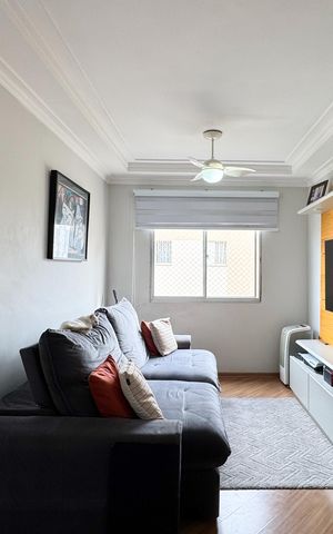 Apartamento à venda com 54m², 2 quartos e 1 vaga Apartamento à venda com 54m², 2 quartos e 1 vagaSala