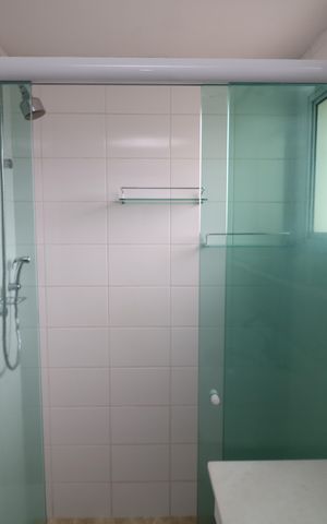 Apartamento à venda com 104m², 3 quartos e 2 vagasBanheiro da Suíte