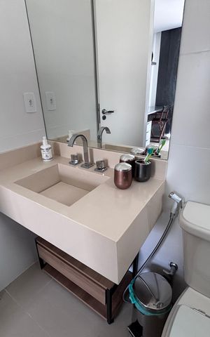 Casa de condomínio à venda com 269m², 3 quartos e 4 vagas Casa de condomínio à venda com 269m², 3 quartos e 4 vagasBanheiro do Quarto 3