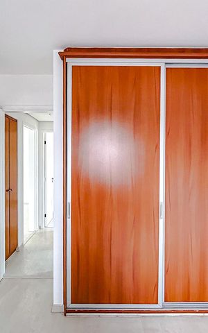 Apartamento à venda com 64m², 2 quartos e 1 vagaQuarto 2 - Armários