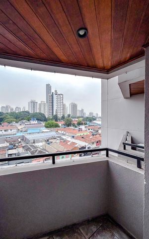 Apartamento à venda com 64m², 2 quartos e 1 vagaVaranda