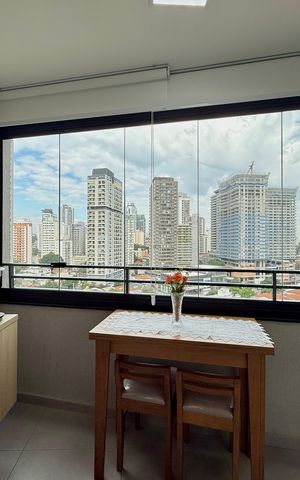 Studio à venda com 25m², 1 quarto e sem vaga Studio à venda com 25m², 1 quarto e sem vagaSacada