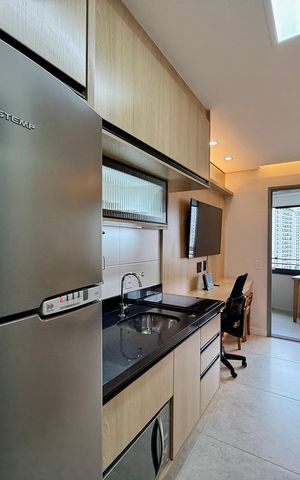 Studio à venda com 25m², 1 quarto e sem vaga Studio à venda com 25m², 1 quarto e sem vagaCozinha