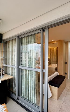 Studio à venda com 25m², 1 quarto e sem vaga Studio à venda com 25m², 1 quarto e sem vagaSacada