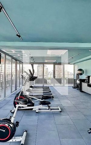 Studio à venda com 25m², 1 quarto e sem vaga Studio à venda com 25m², 1 quarto e sem vagaAcademia