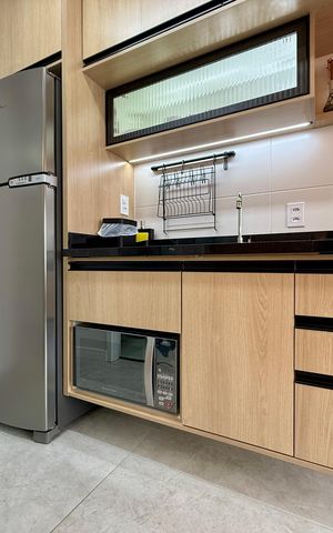 Studio à venda com 25m², 1 quarto e sem vaga Studio à venda com 25m², 1 quarto e sem vagaCozinha