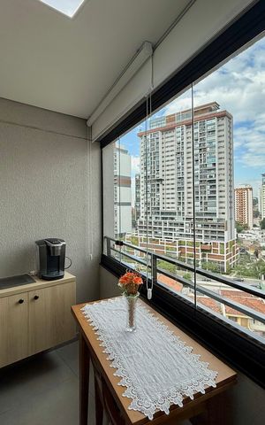 Studio à venda com 25m², 1 quarto e sem vaga Studio à venda com 25m², 1 quarto e sem vagaSacada