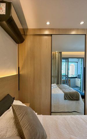 Studio à venda com 25m², 1 quarto e sem vaga Studio à venda com 25m², 1 quarto e sem vagaQuarto