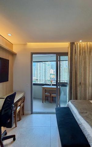 Studio à venda com 25m², 1 quarto e sem vaga Studio à venda com 25m², 1 quarto e sem vagaQuarto