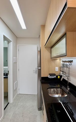 Studio à venda com 25m², 1 quarto e sem vaga Studio à venda com 25m², 1 quarto e sem vagaCozinha