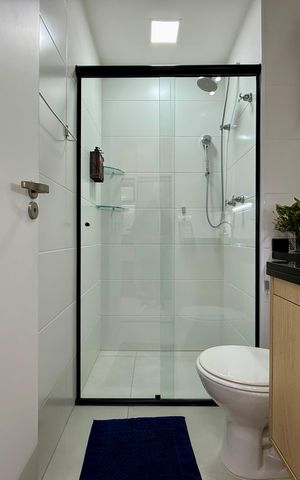 Studio à venda com 25m², 1 quarto e sem vaga Studio à venda com 25m², 1 quarto e sem vagaBanheiro
