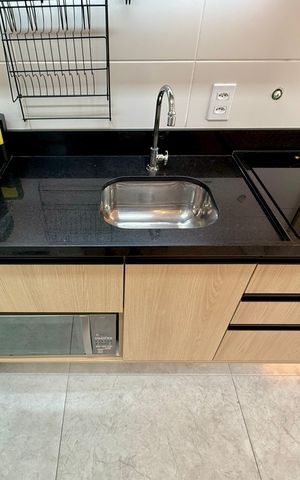 Studio à venda com 25m², 1 quarto e sem vaga Studio à venda com 25m², 1 quarto e sem vagaCozinha