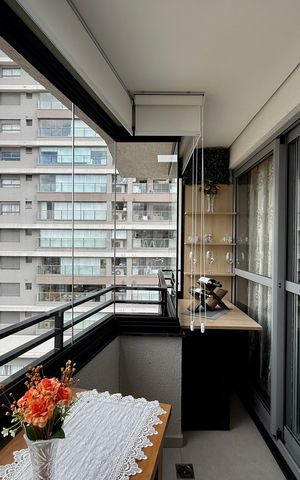 Studio à venda com 25m², 1 quarto e sem vaga Studio à venda com 25m², 1 quarto e sem vagaSacada