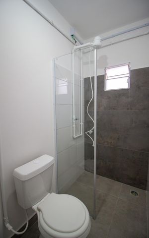 Studio para alugar com 21m², 1 quarto e sem vaga Studio para alugar com 21m², 1 quarto e sem vagaBanheiro