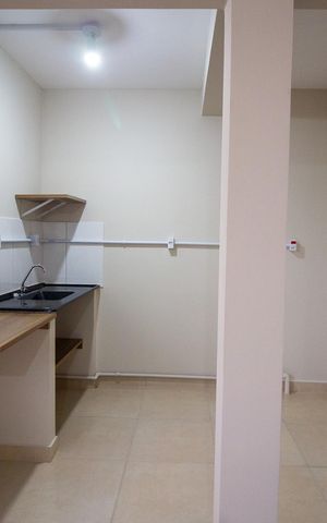 Studio para alugar com 21m², 1 quarto e sem vaga Studio para alugar com 21m², 1 quarto e sem vagaCozinha