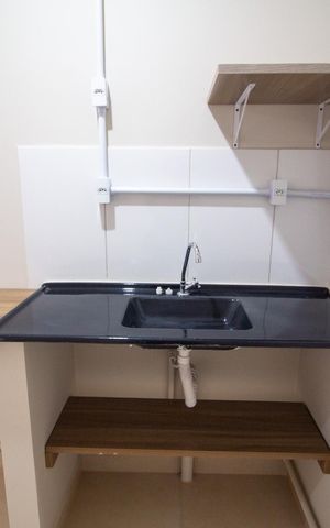 Studio para alugar com 21m², 1 quarto e sem vaga Studio para alugar com 21m², 1 quarto e sem vagaCozinha