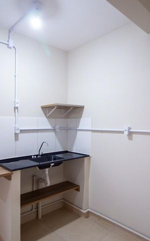 Studio para alugar com 21m², 1 quarto e sem vaga Studio para alugar com 21m², 1 quarto e sem vagaCozinha