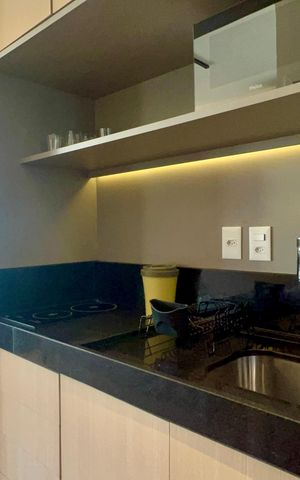 Studio para alugar com 33m², 1 quarto e sem vaga Studio para alugar com 33m², 1 quarto e sem vagaCozinha