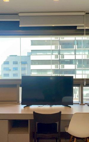 Studio para alugar com 33m², 1 quarto e sem vaga Studio para alugar com 33m², 1 quarto e sem vagaVaranda