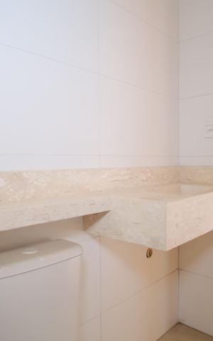 Casa à venda com 115m², 3 quartos e 4 vagasBanheiro da Suíte 1