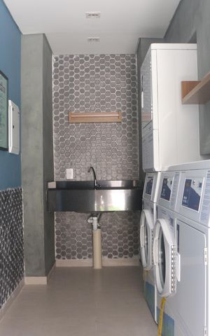 Apartamento para alugar com 35m², 2 quartos e sem vagaLavanderia