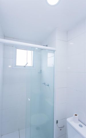 Apartamento à venda com 55m², 2 quartos e 1 vaga Apartamento à venda com 55m², 2 quartos e 1 vagaBanheiro suite