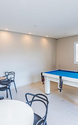 Apartamento à venda com 55m², 2 quartos e 1 vaga Apartamento à venda com 55m², 2 quartos e 1 vagaSala de jogos
