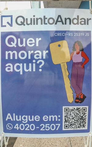 Apartamento para alugar com 50m², 1 quarto e sem vagaPlaca