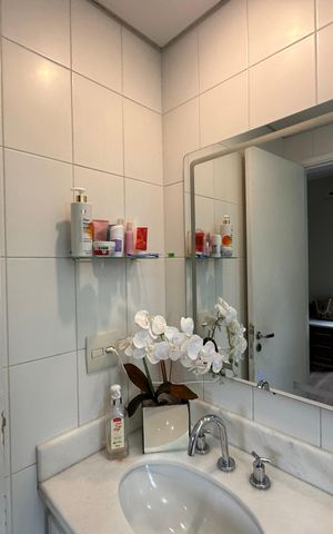 Apartamento à venda com 98m², 3 quartos e 1 vagaBanheiro da Suíte