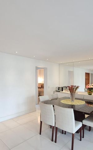 Apartamento à venda com 156m², 3 quartos e 3 vagas Apartamento à venda com 156m², 3 quartos e 3 vagasSala