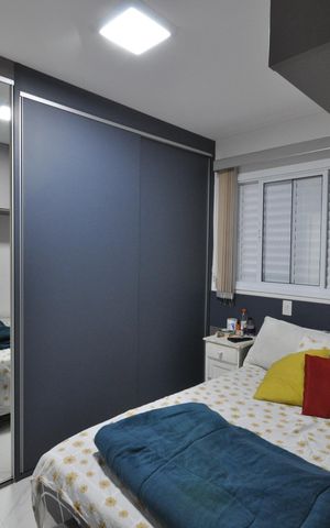 Apartamento à venda com 52m², 2 quartos e 2 vagasQuarto Suíte