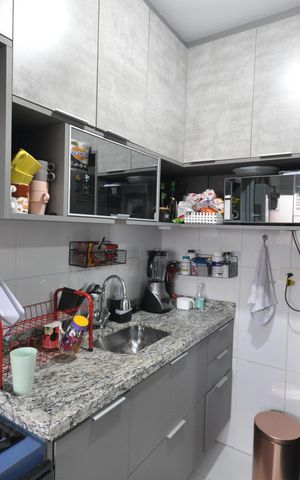 Apartamento à venda com 52m², 2 quartos e 2 vagasCozinha