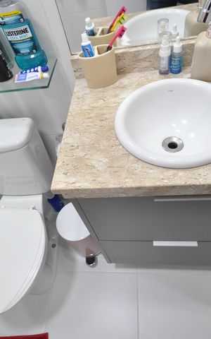 Apartamento à venda com 52m², 2 quartos e 2 vagasBanheiro do Quarto Suíte