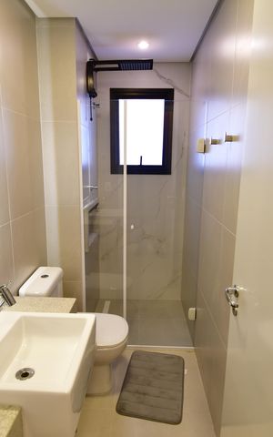 Studio para alugar com 46m², 1 quarto e 1 vagaBanheiro