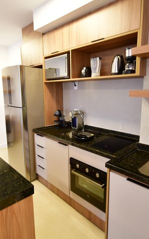 Studio para alugar com 46m², 1 quarto e 1 vagaCozinha