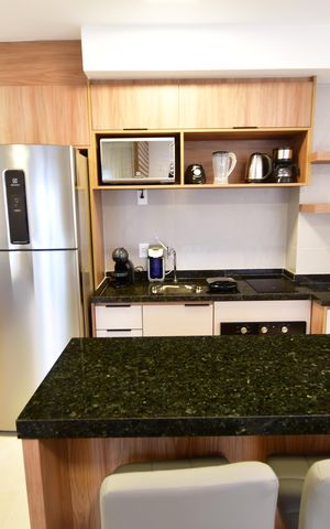 Studio para alugar com 46m², 1 quarto e 1 vagaCozinha