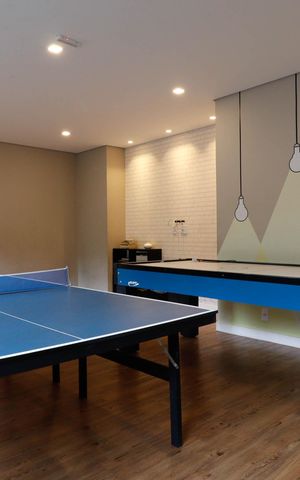 Apartamento à venda com 36m², 2 quartos e sem vaga Apartamento à venda com 36m², 2 quartos e sem vagaÁrea Comum - Sala de Jogos