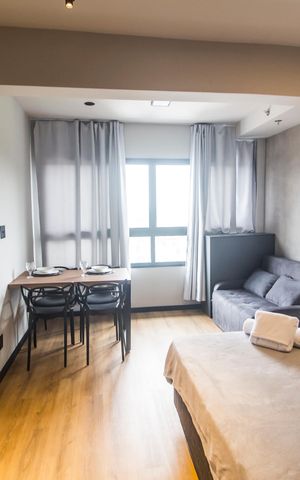 Apartamento para alugar com 60m², 1 quarto e 1 vaga Apartamento para alugar com 60m², 1 quarto e 1 vagaSala