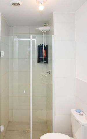 Apartamento para alugar com 35m², 2 quartos e sem vagaBanheiro