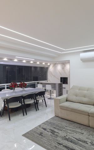 Apartamento para alugar com 116m², 3 quartos e 2 vagas Apartamento para alugar com 116m², 3 quartos e 2 vagasSala